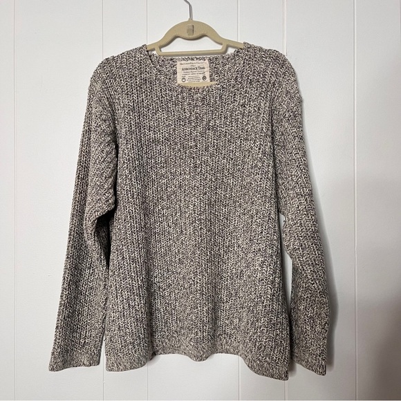 Abercrombie & Fitch Adirondack Trail Chucky Knit Ramie/Cotton Sweater Large - Picture 1 of 7